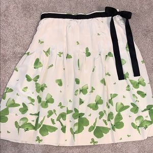 Women’s flowy skirt with butterflies